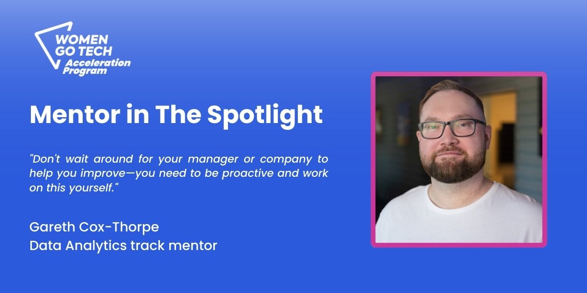 Mentor in the Spotlight: Gareth Cox-Thorpe