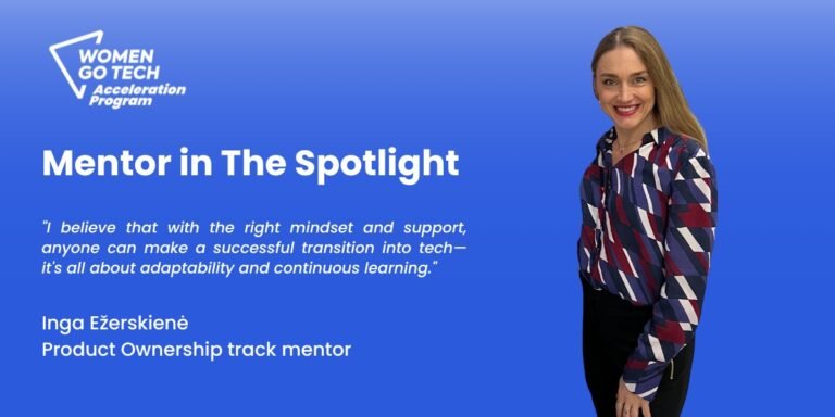 Mentor in the Spotlight: Inga Ežerskienė