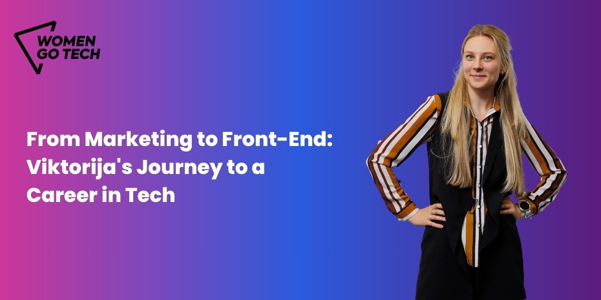 From marketing to front end, women in tech blog