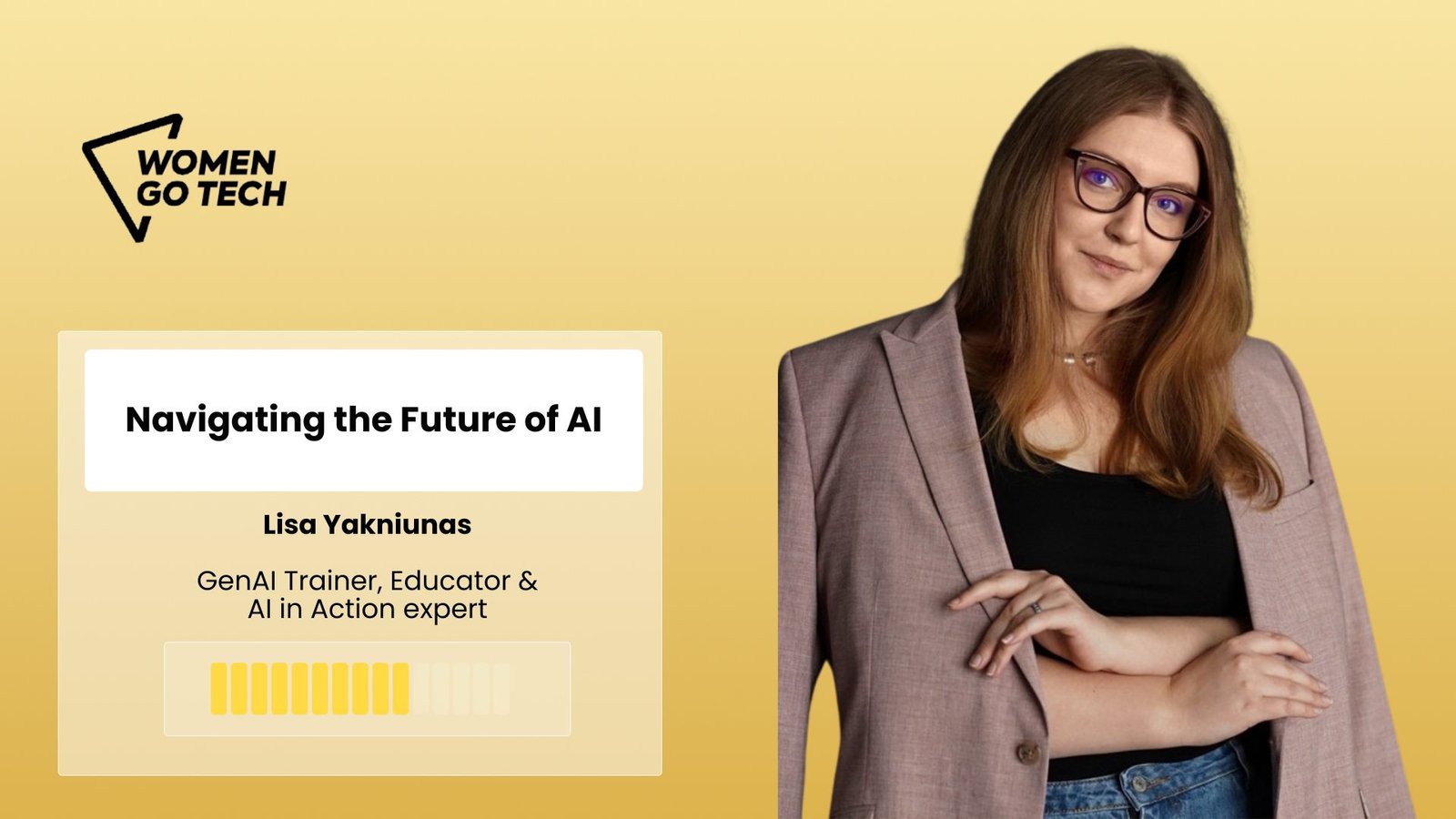 Navigating the Future of AI with Lisa Yakniunas